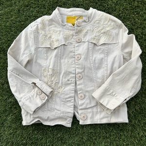 Crop top 3/4 sleve jacket